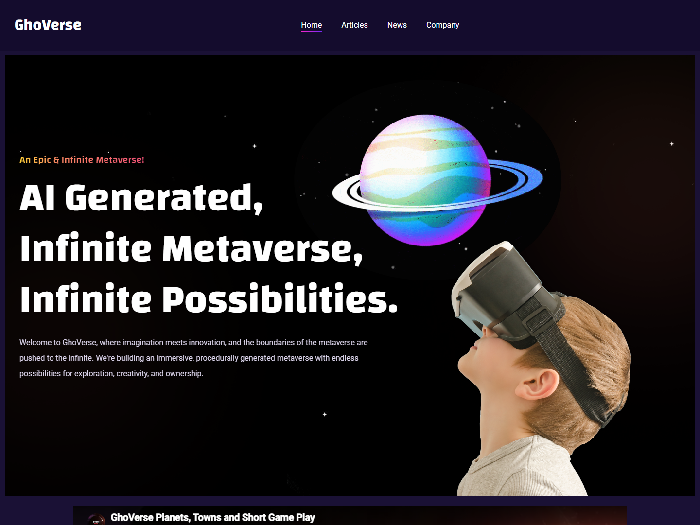 GhoVerse / Web3 Academy